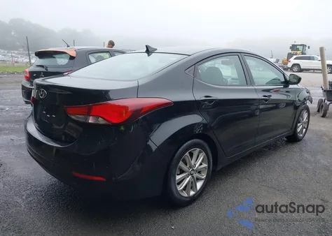 2014 Hyundai Elantra Se from USA, damaged, VIN KMHDH4AE4EU062220